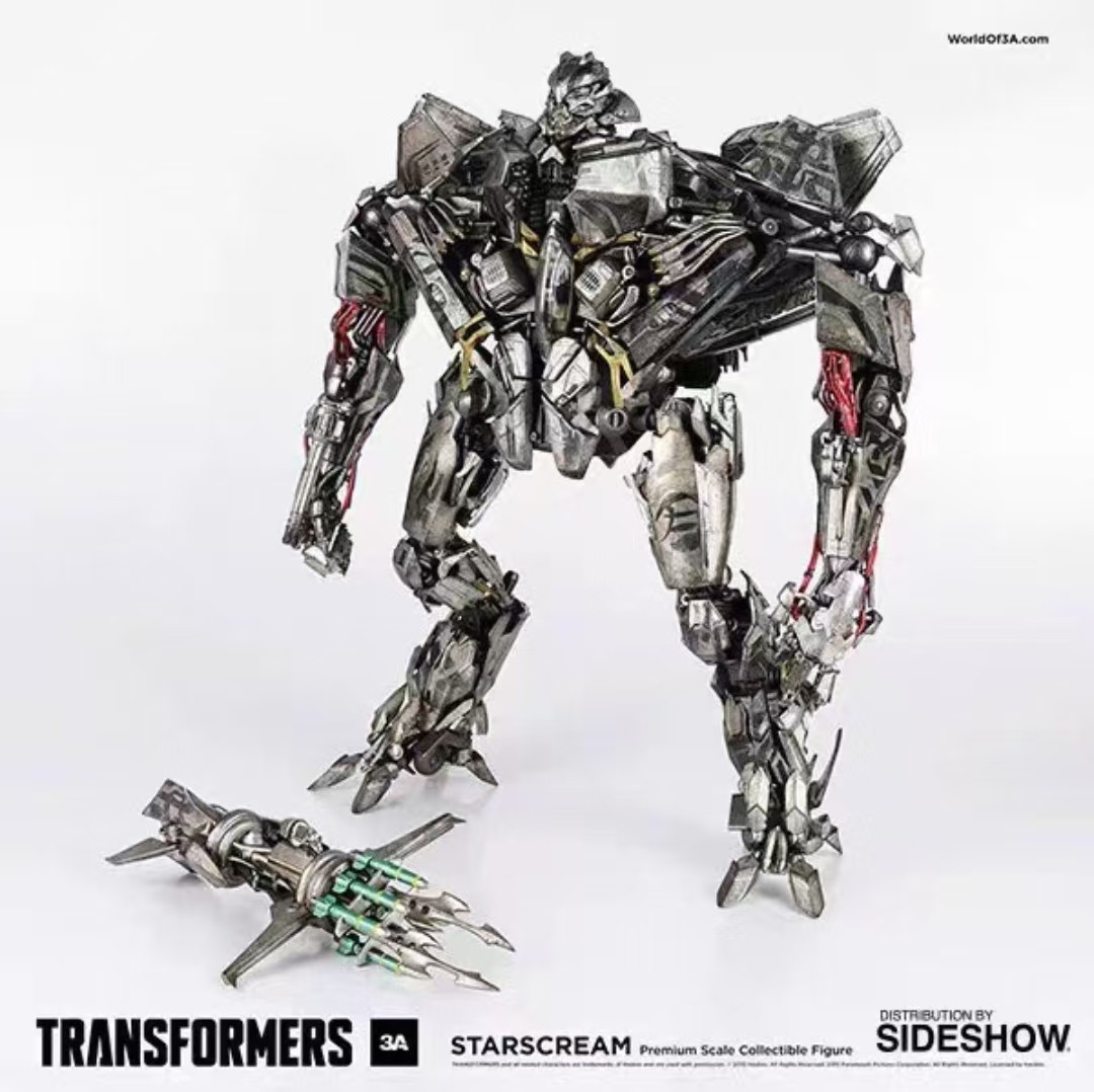 Threezero 3A Large-scale Dark of the Moon Starscream Action Figure