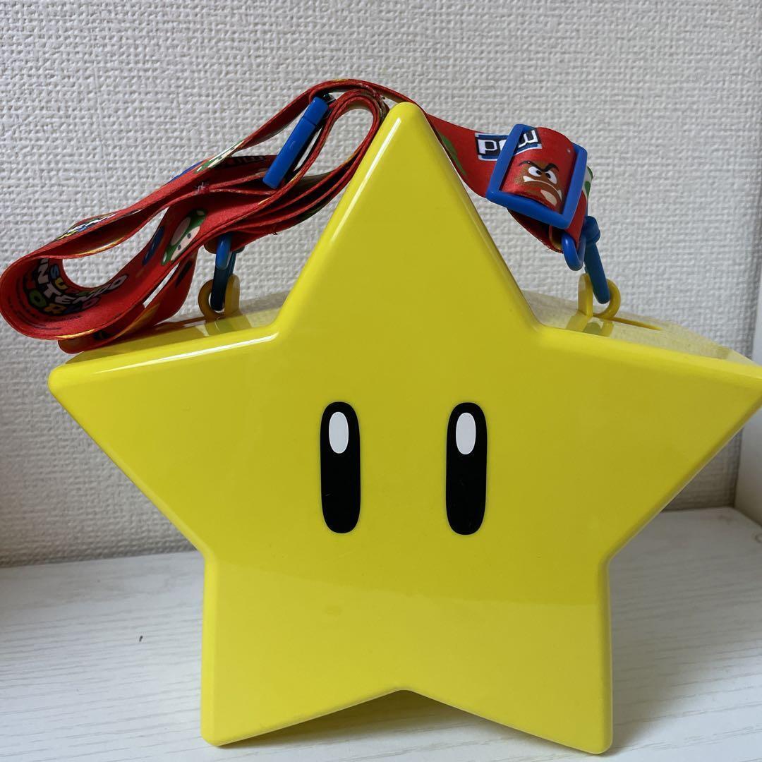 USED USJ Mario Star Popcorn Bucket Super Nintendo World LED Light Good condition
