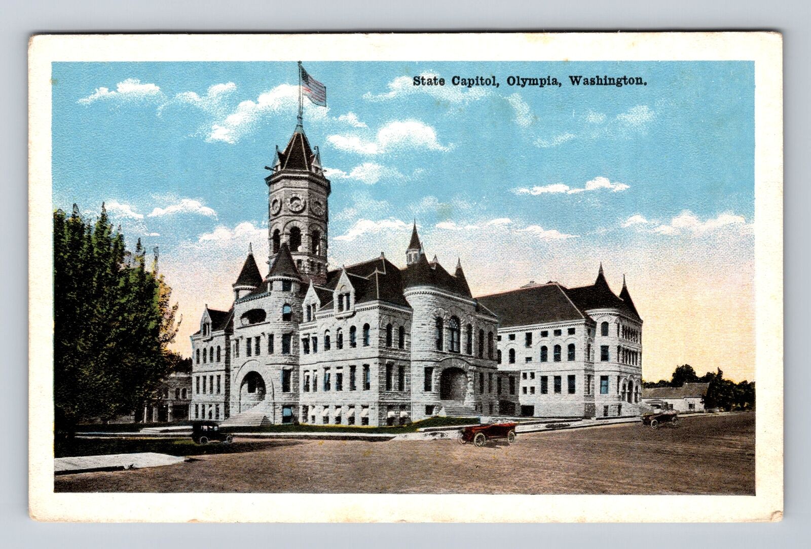 Olympia WA-Washington, State Capitol, Antique, Vintage Postcard