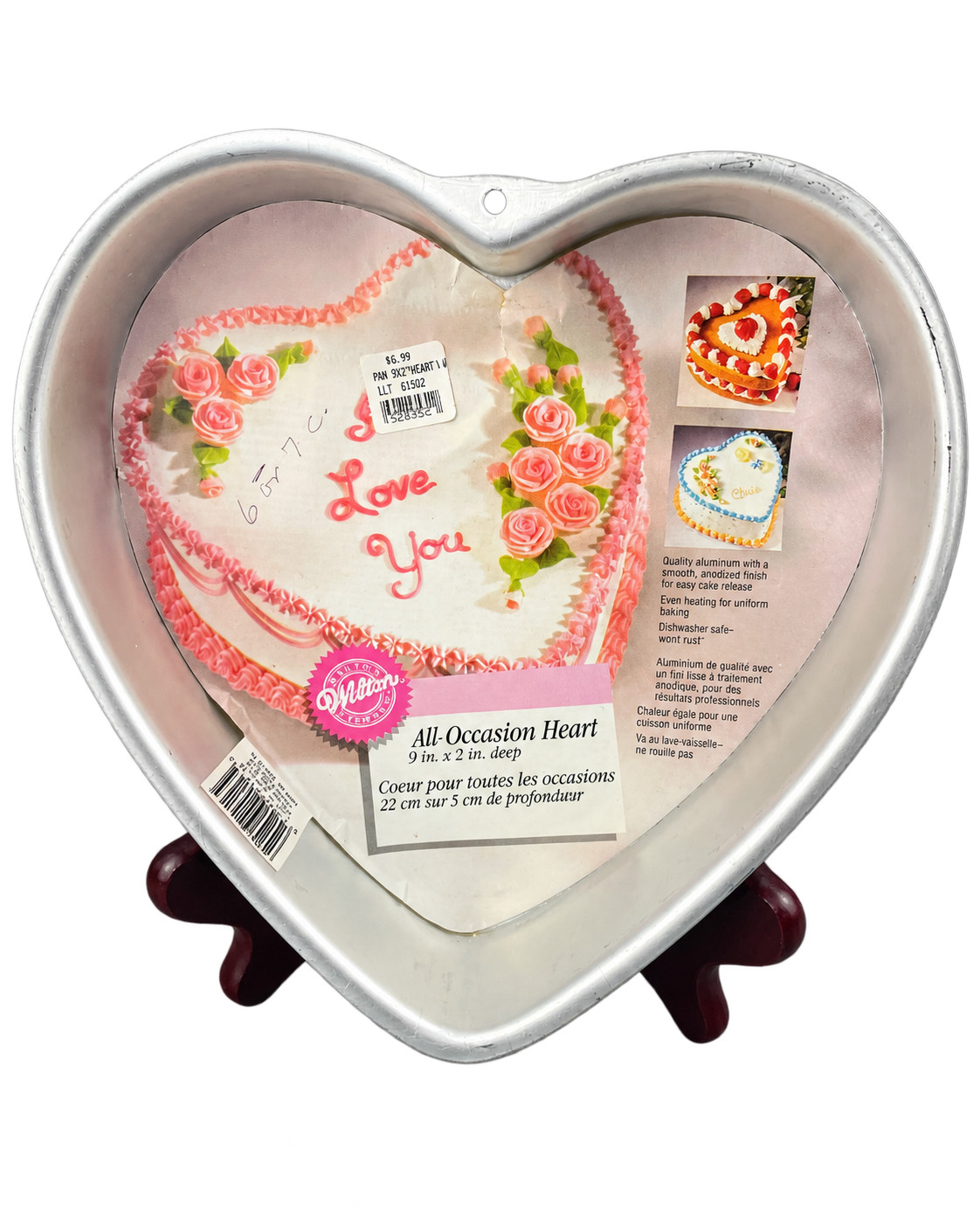 Vintage Wilton Heart Shaped Cake Pan 9 Vintage Wilton Heart Shaped Cake Pan 9