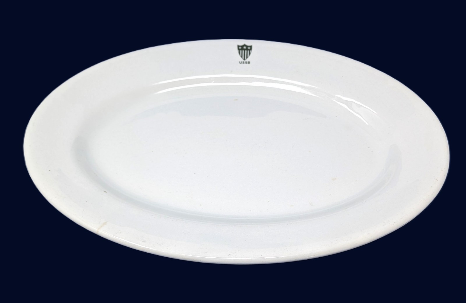 1928 U.S. Shipping Board Buffalo China Platter - 9.5\