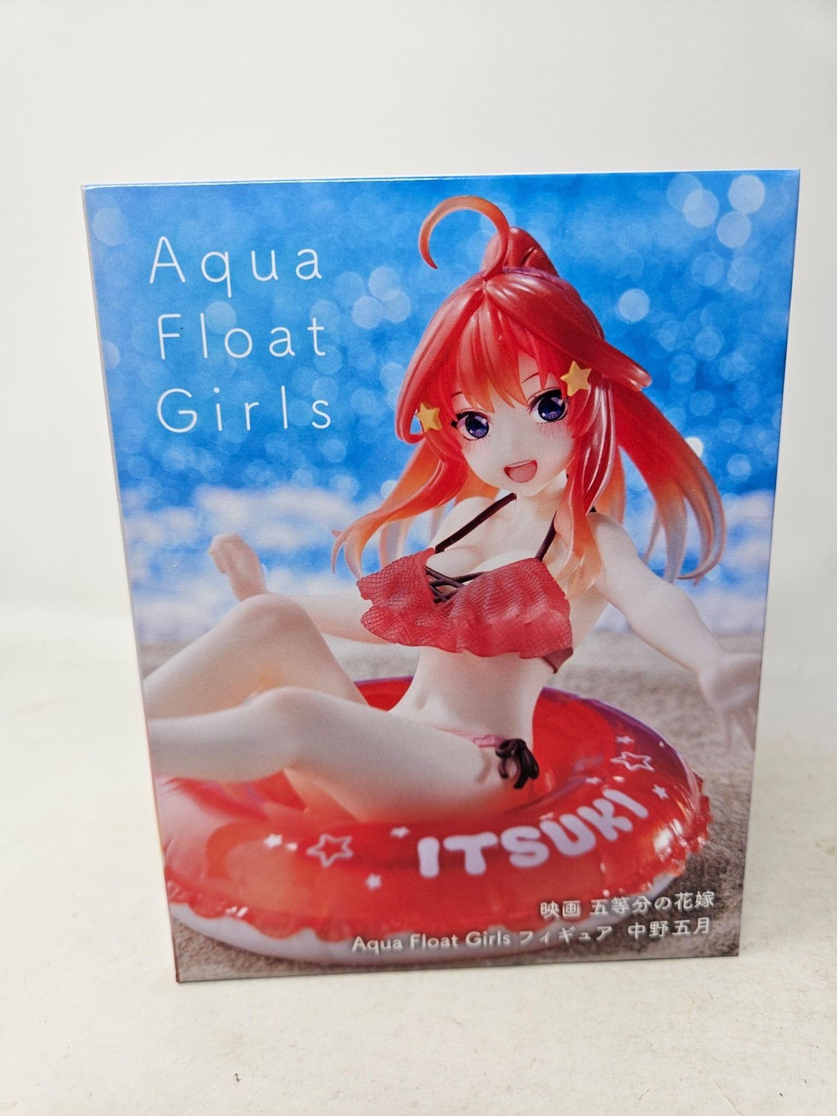 Taito Aqua Float Girls Itsuki Nakano Red Swimsuit Quintuplets Figure New Boxed