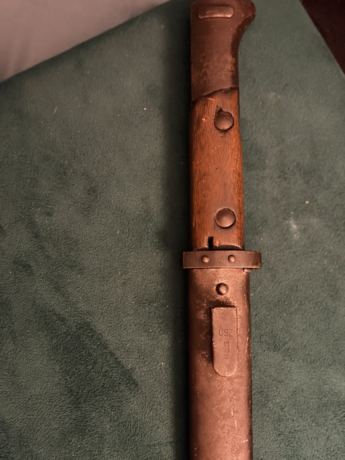 WWI WWII Czech CSZ G E26 Mauser Bayonet