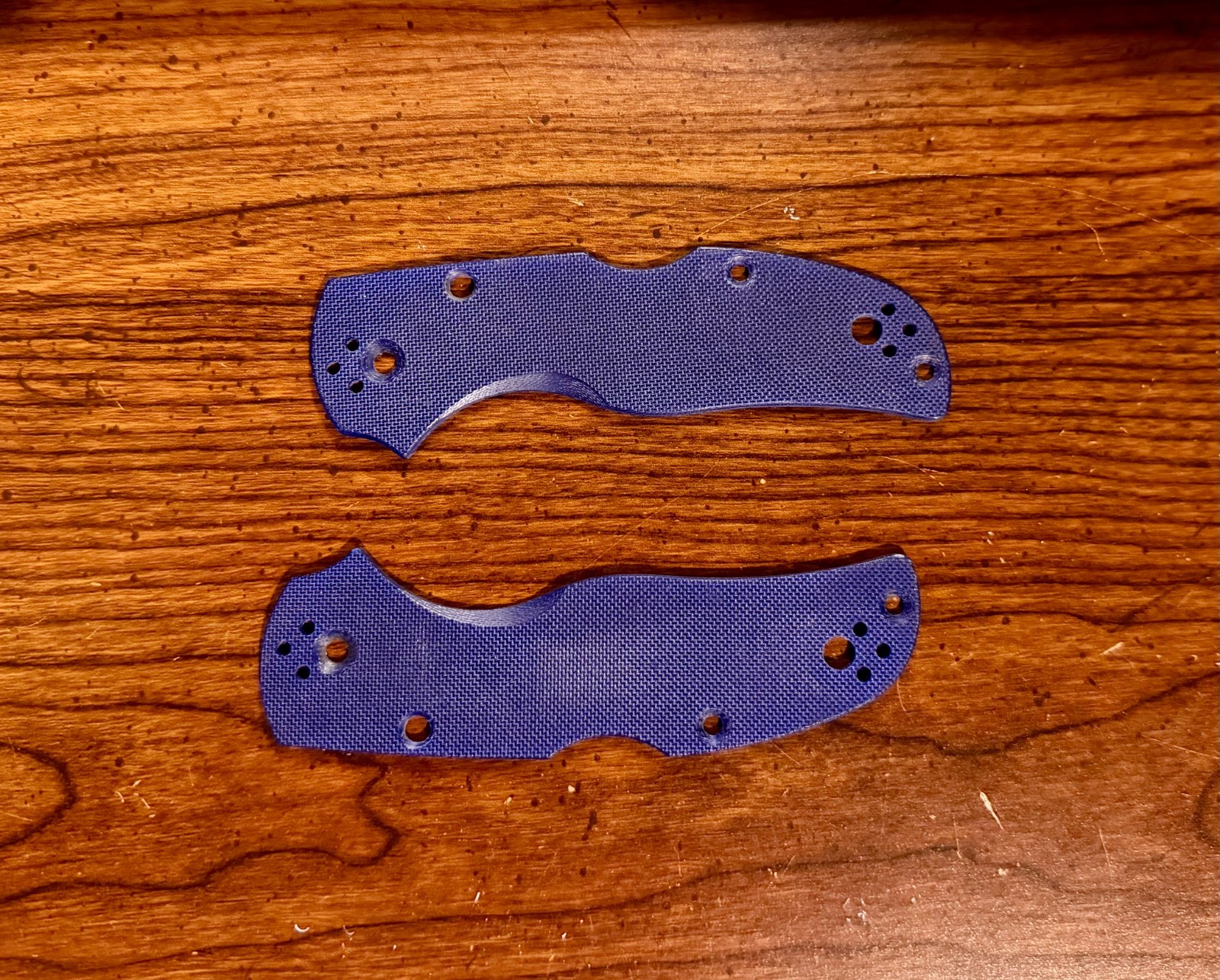 Spyderco Native 5 OEM Factory Blue Purple Blurple G10 Scales Full Liner Model