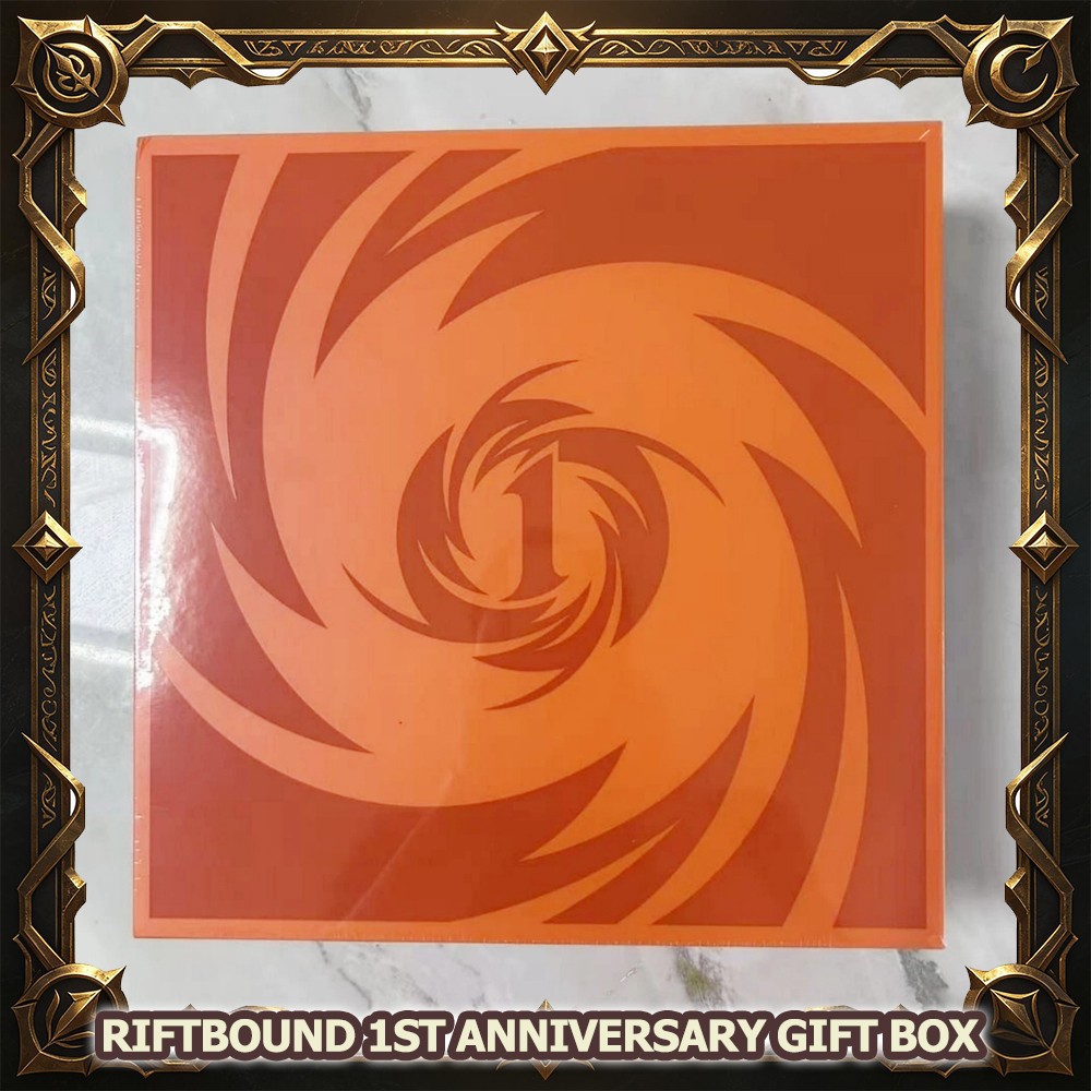 Riftbound League of Legends Chinese 1st Aniversary Set Box New Sealed！Free Ship