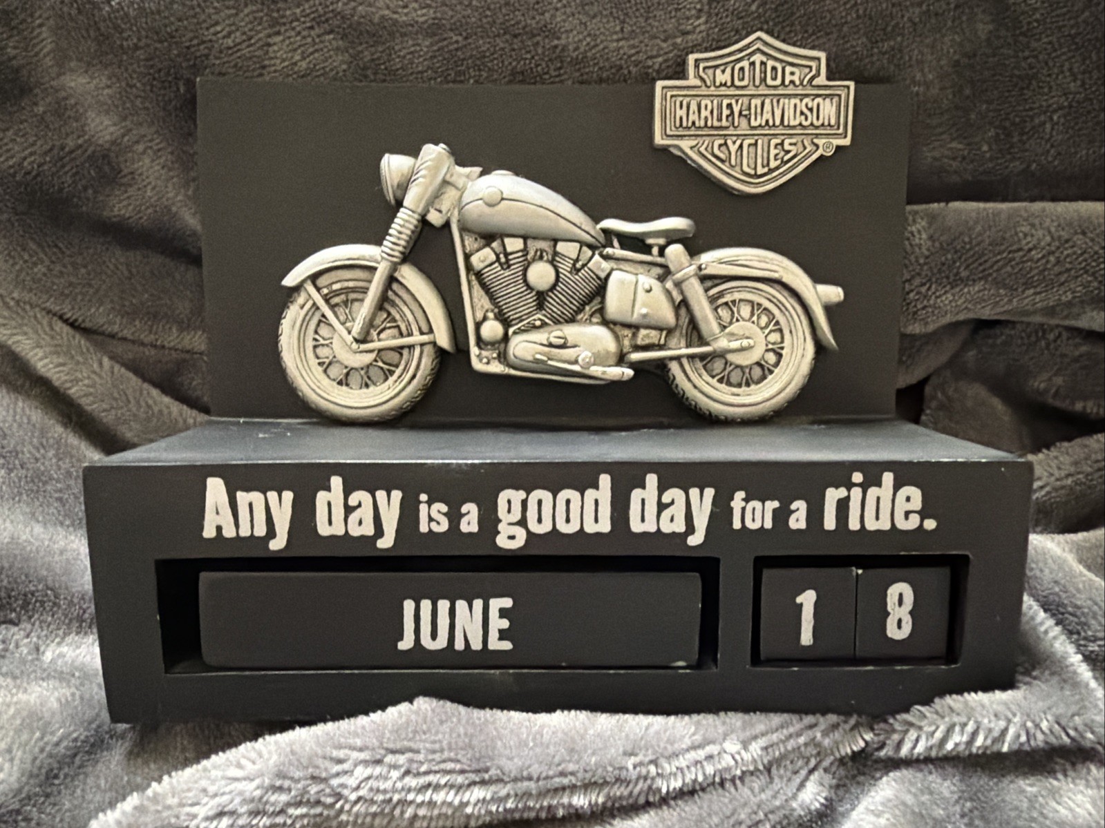 2000 Harley Davidson Perpetual Desk Calendar It’s Always A Good Day For A Ride