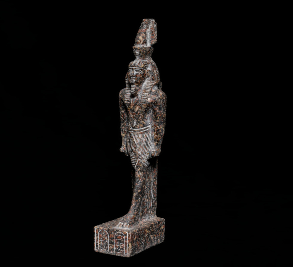 Authentic Egyptian Pharaoh Ramesses II Statue Royal Cartouches Artifact BC