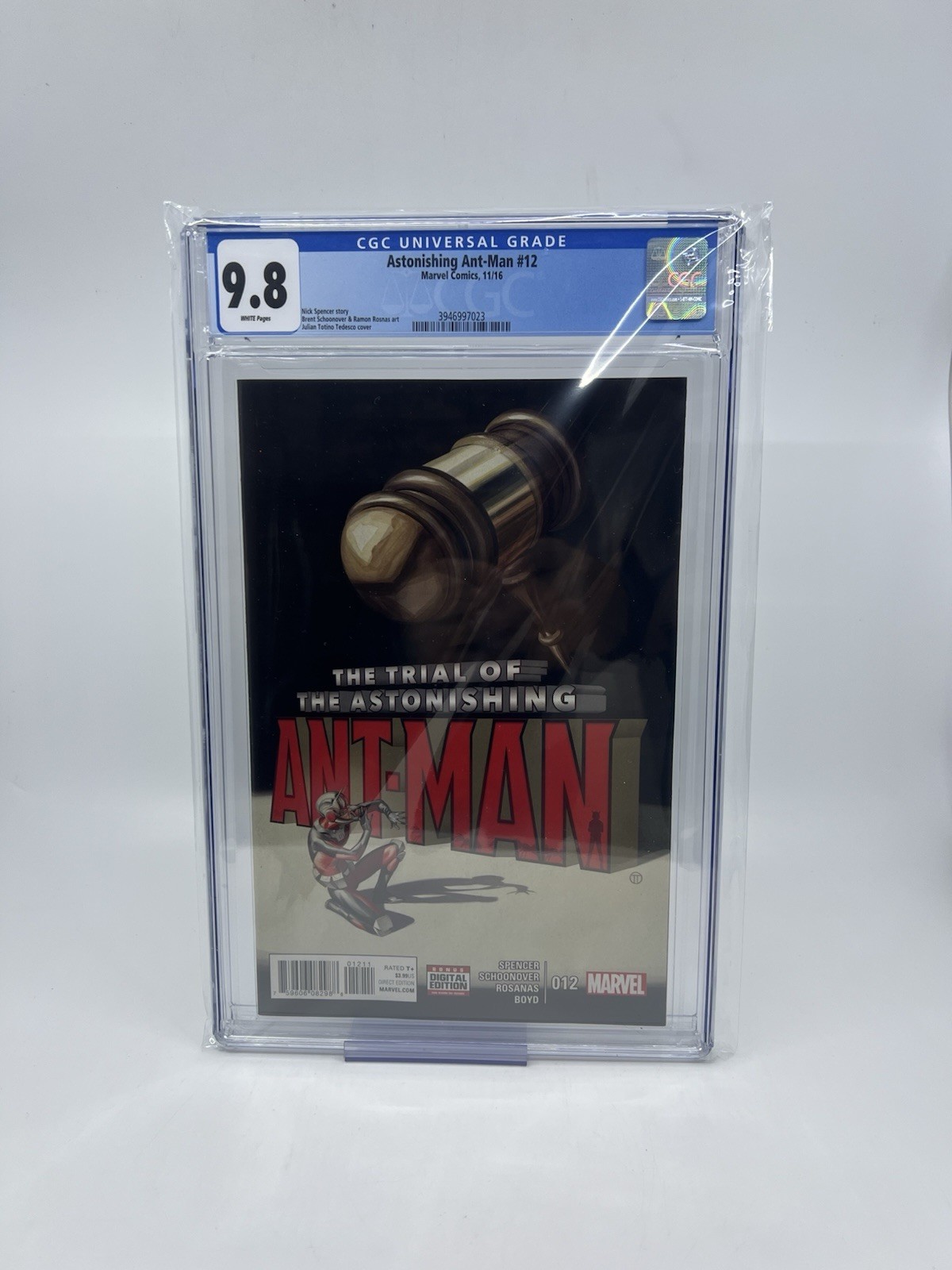 Astonishing Ant-Man #12A Tedesco CGC 9.8 2016