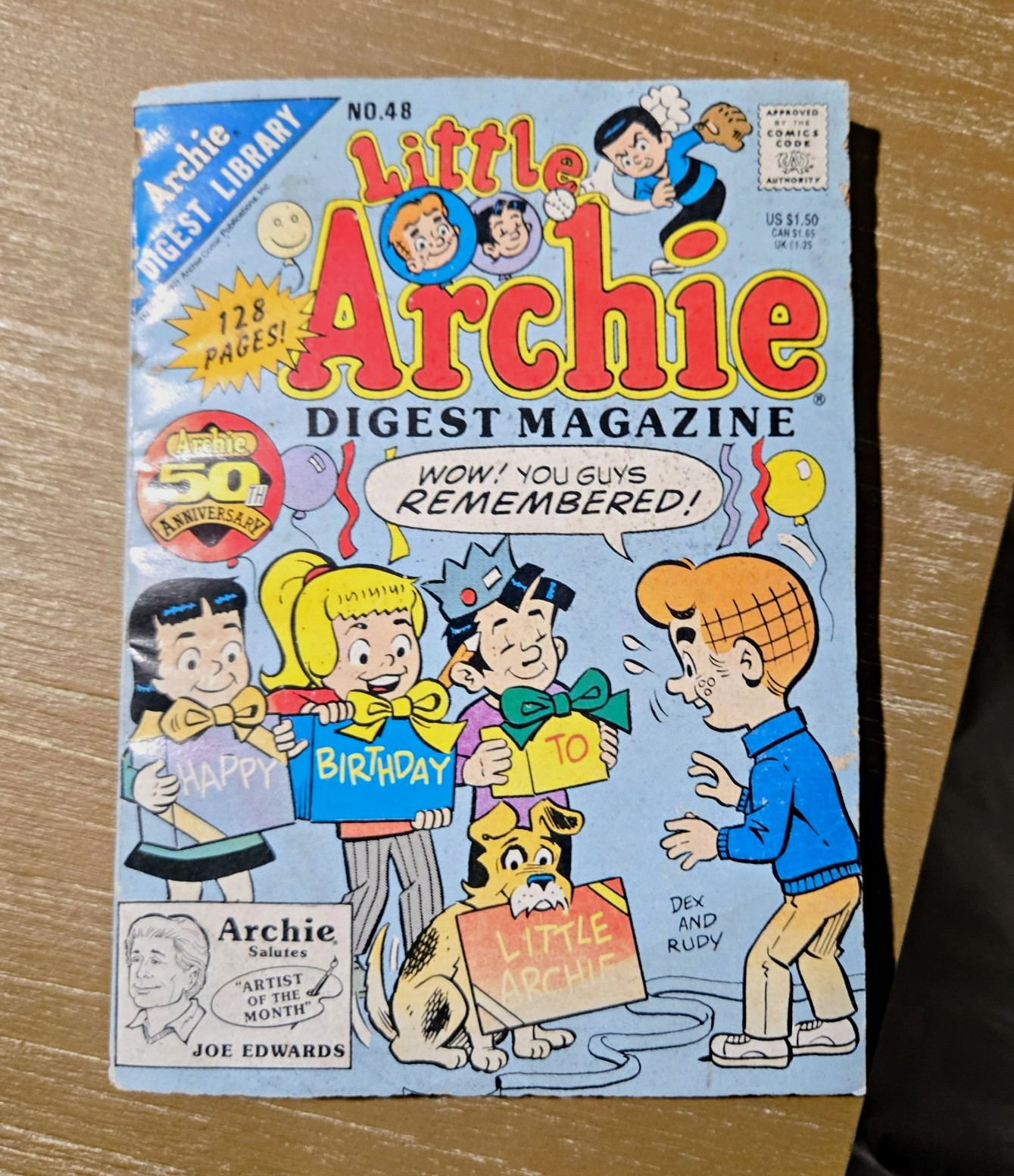 little archie #48 50 aniversary  1991 
