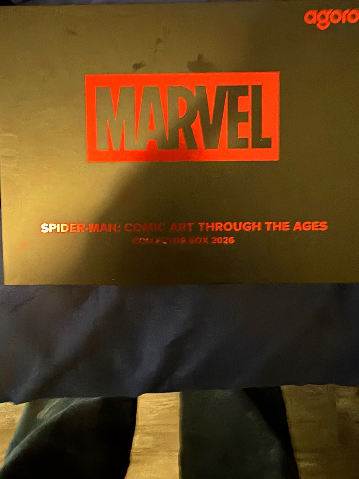 agoro Marvel Spider-Man Comic Art Through the Ages Serial Numbered 2-Card 2026 agoro Marvel Spider-Man Comic Art Through the Ages Serial Numbered 2-Card 2026