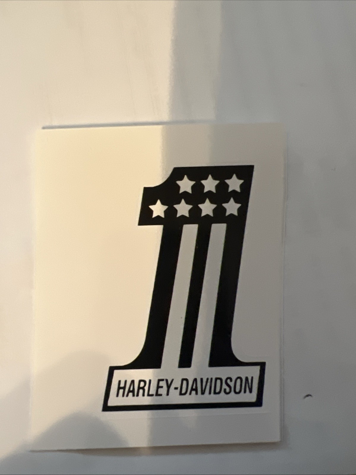 Harley Davidson One Starz  3 X2 Sticker