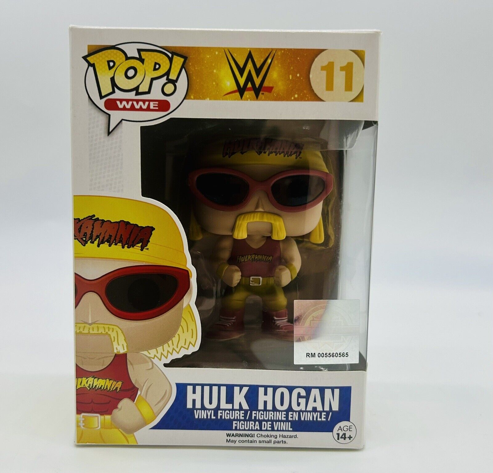 Funko POP WWE WCW 11 Hulk Hogan Hulkamania New In Box