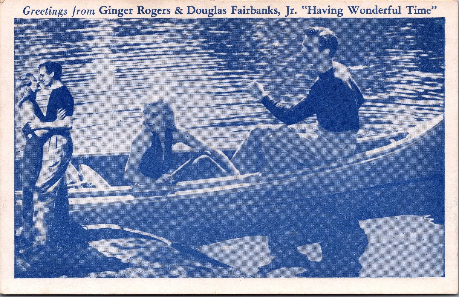 Ginger Rogers Douglas Fairbanks Jr \