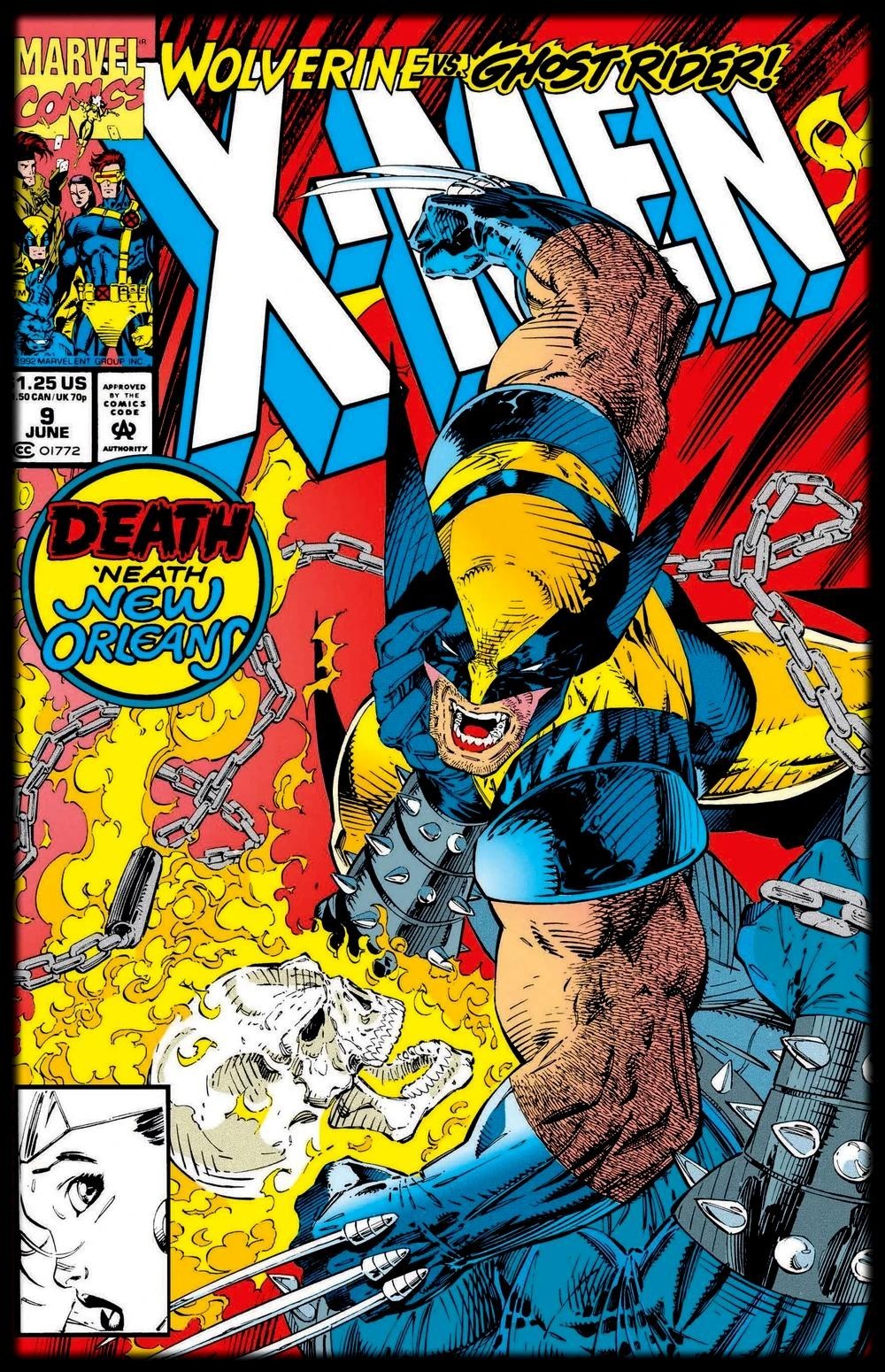 X-Men (1991 series) #9 NM- Condition 1st Print (Marvel Comics, June 1992)