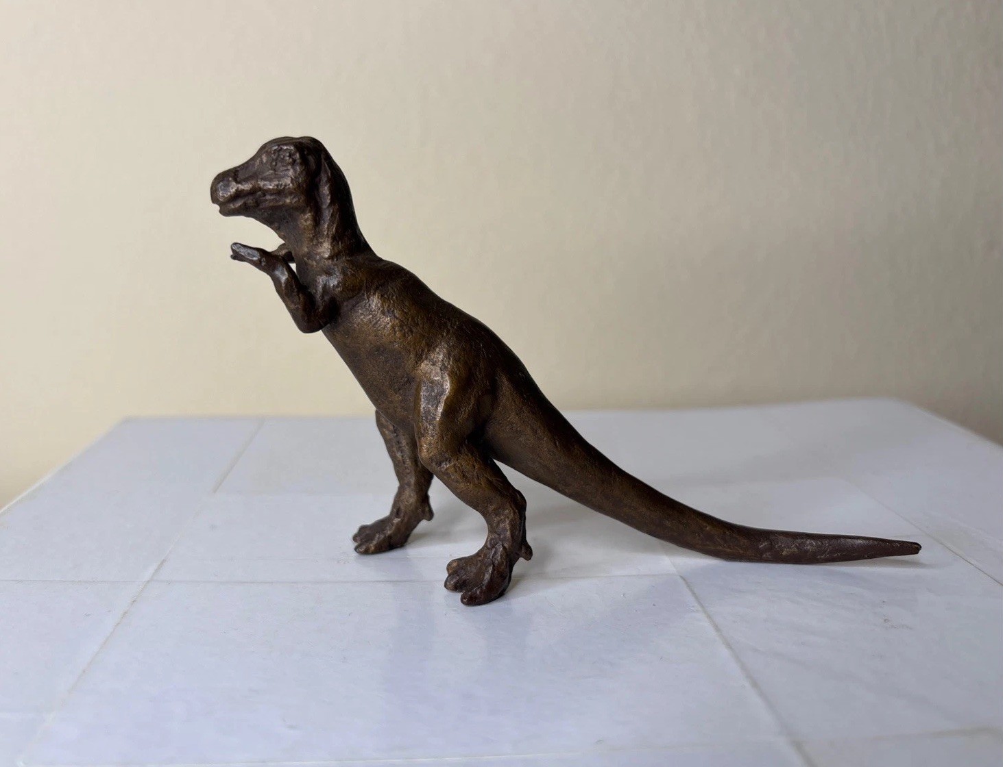 Alva Studios Tyrannosaurus Rex Metal Prehistoric Museum Collectible Very Rare