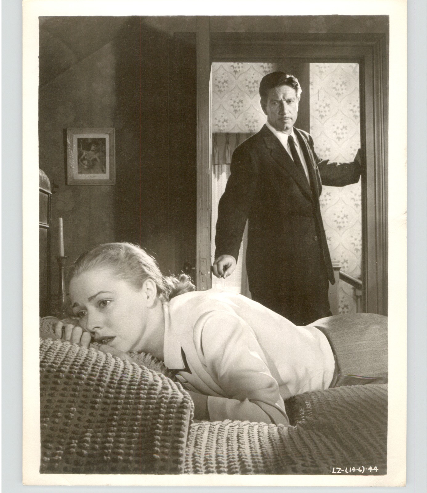 Actors Eleanor Parker Richard Boone THE BIRD\'S NEST Film Still 1957 Press Photo