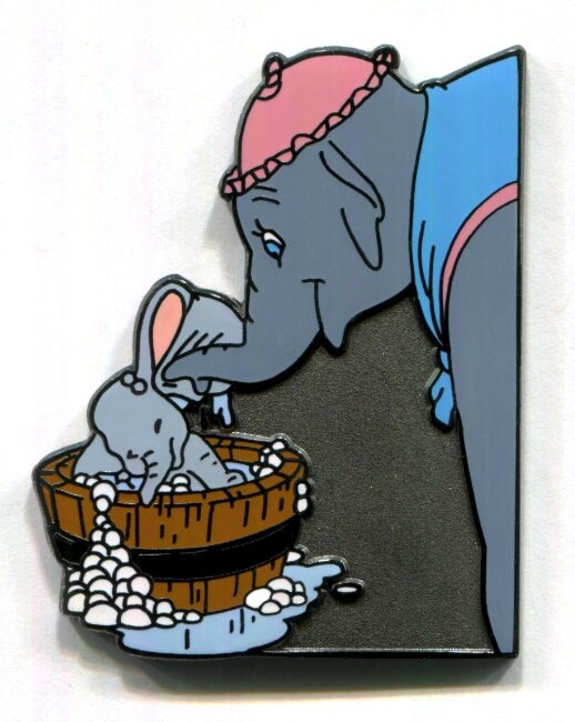 Disney Pins Dumbo Bubble Bath Memorable Moments Series Disneyland Pin