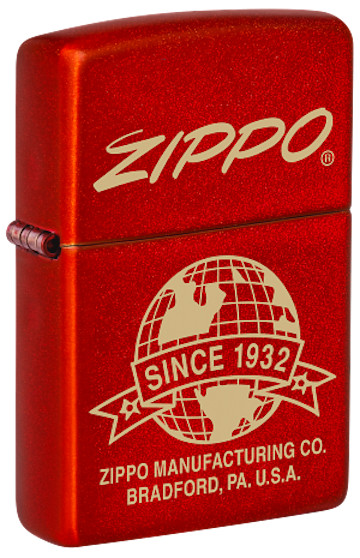 Zippo Lighter Founder\'s Day Collection 2022, 1932 Gold Globe, 48150, New In Box
