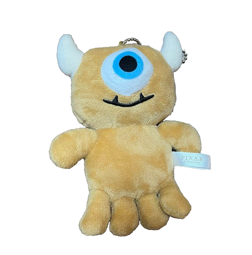 Little Mikey Plush Keychain Mascot Monsters Inc Disney Pixar Japan Limited NEW