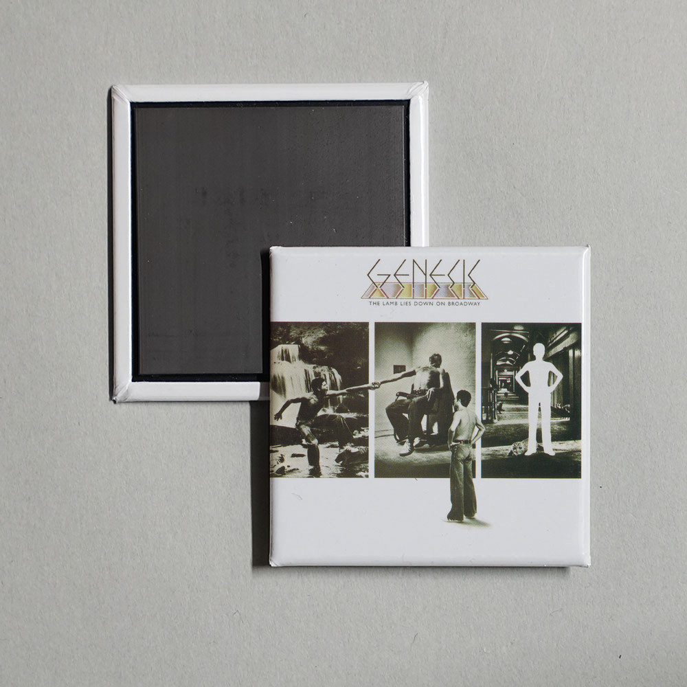 Genesis - The Lamb Lies Down on Broadway (2007 Album Cover Locker Fridge Magnet