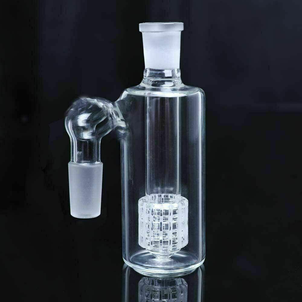 14mm Ash Catcher 90 Degree Glass Water Bong 90 degree Thick Pyrex Glass Bubbler 