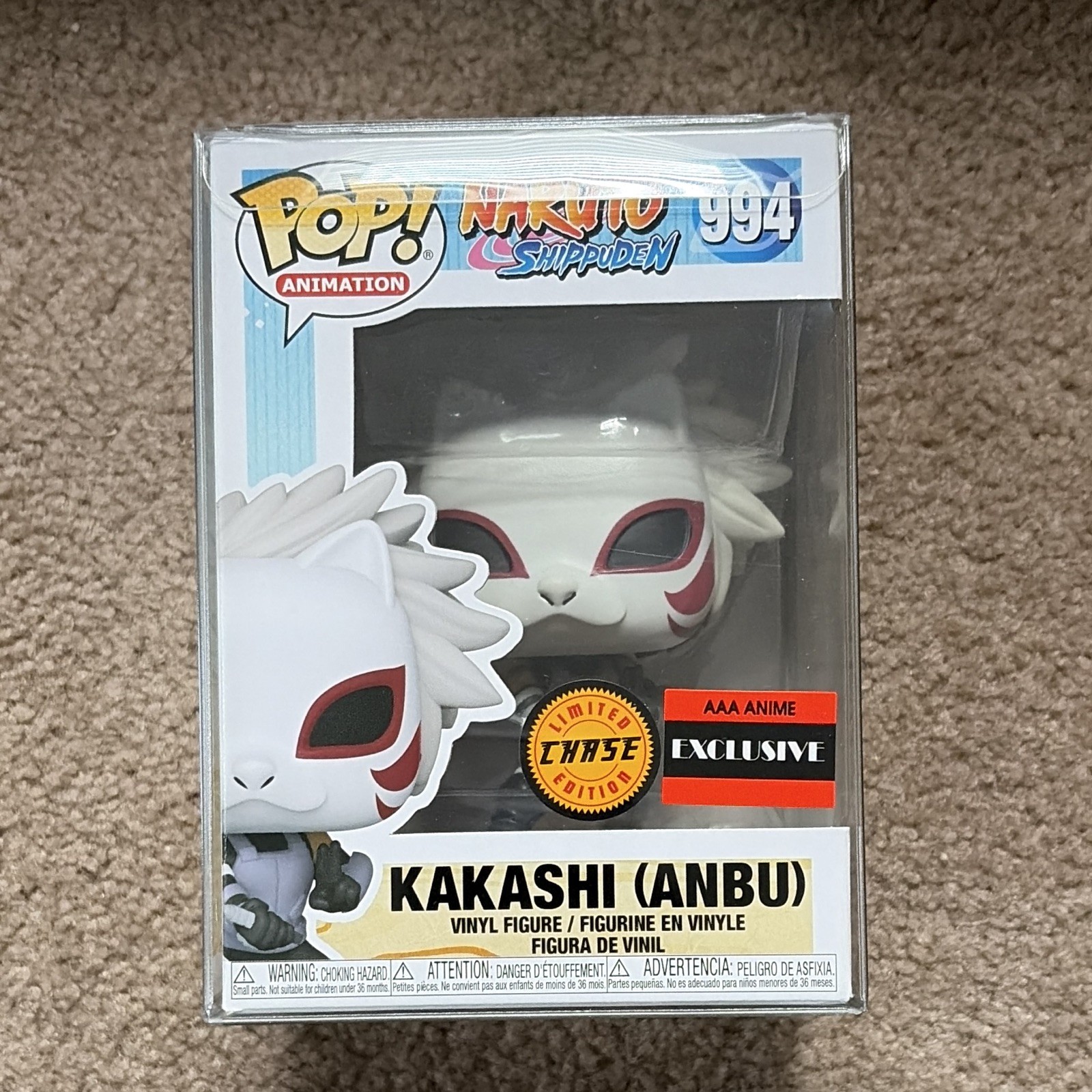 Funko Pop Kakashi Anbu 994 AAA Anime Exclusive Vinyl Figure Naruto Shippuden
