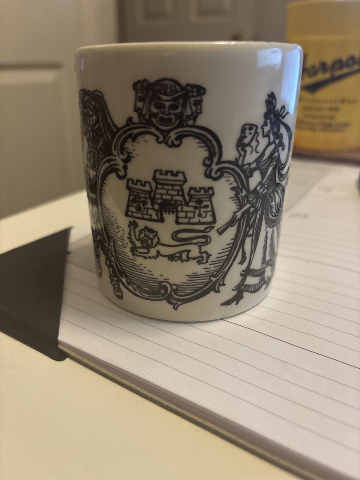 The Norwich Playhouse England McLaggan Smith of Scotland Coffee Tea Mug Cup EUC