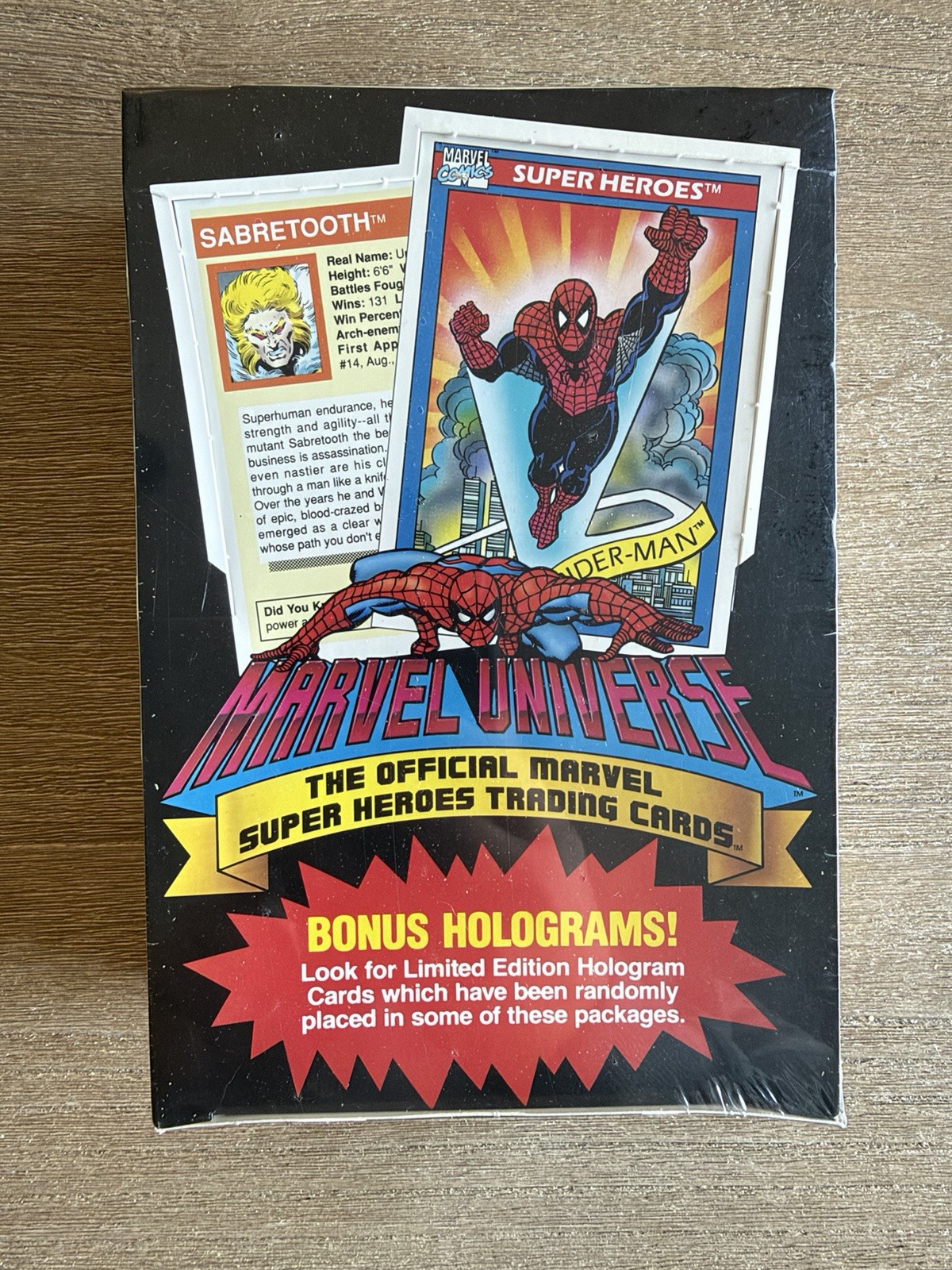1990 Impel Marvel Comics Universe Series I Cards Factory Sealed Box