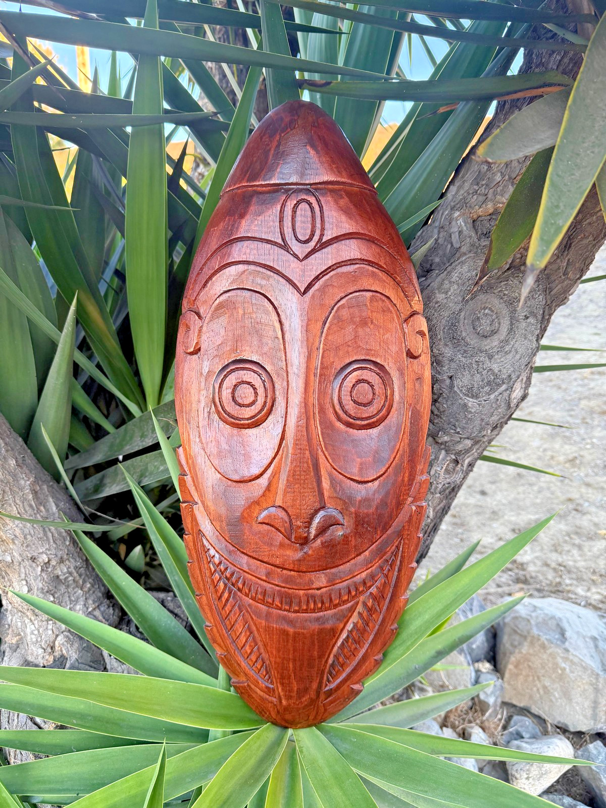 Trader Sam’s Enchanted Tiki Room Tiki Mask Tropical Bar Patio Home Decor 24\