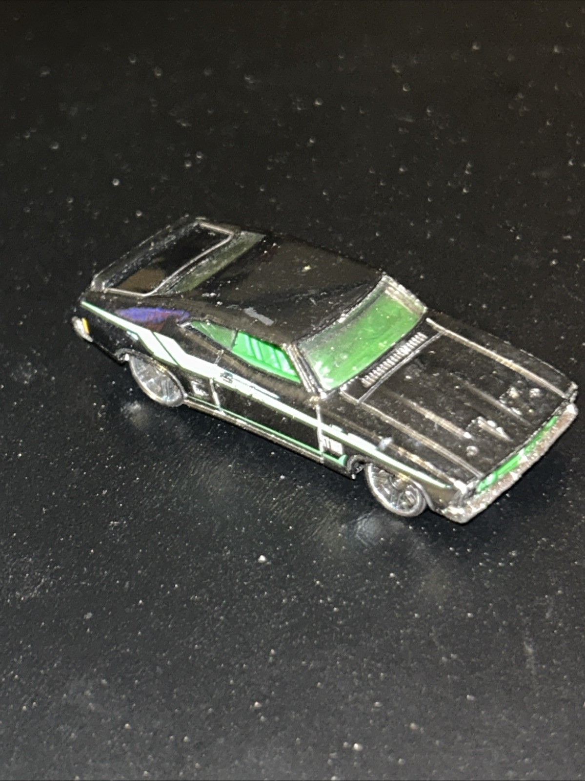 2013 HOT WHEELS GARAGE \'73 FORD FALCON XB GT 351 BLACK 1:64 Vtg DIE-CAST Toys