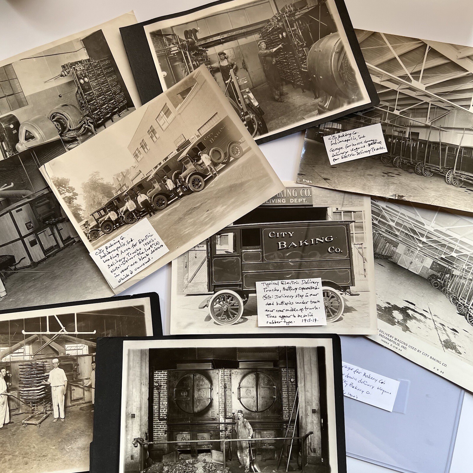 Antique Vintage Historic Photograph Collection City Baking Indianapolis IN