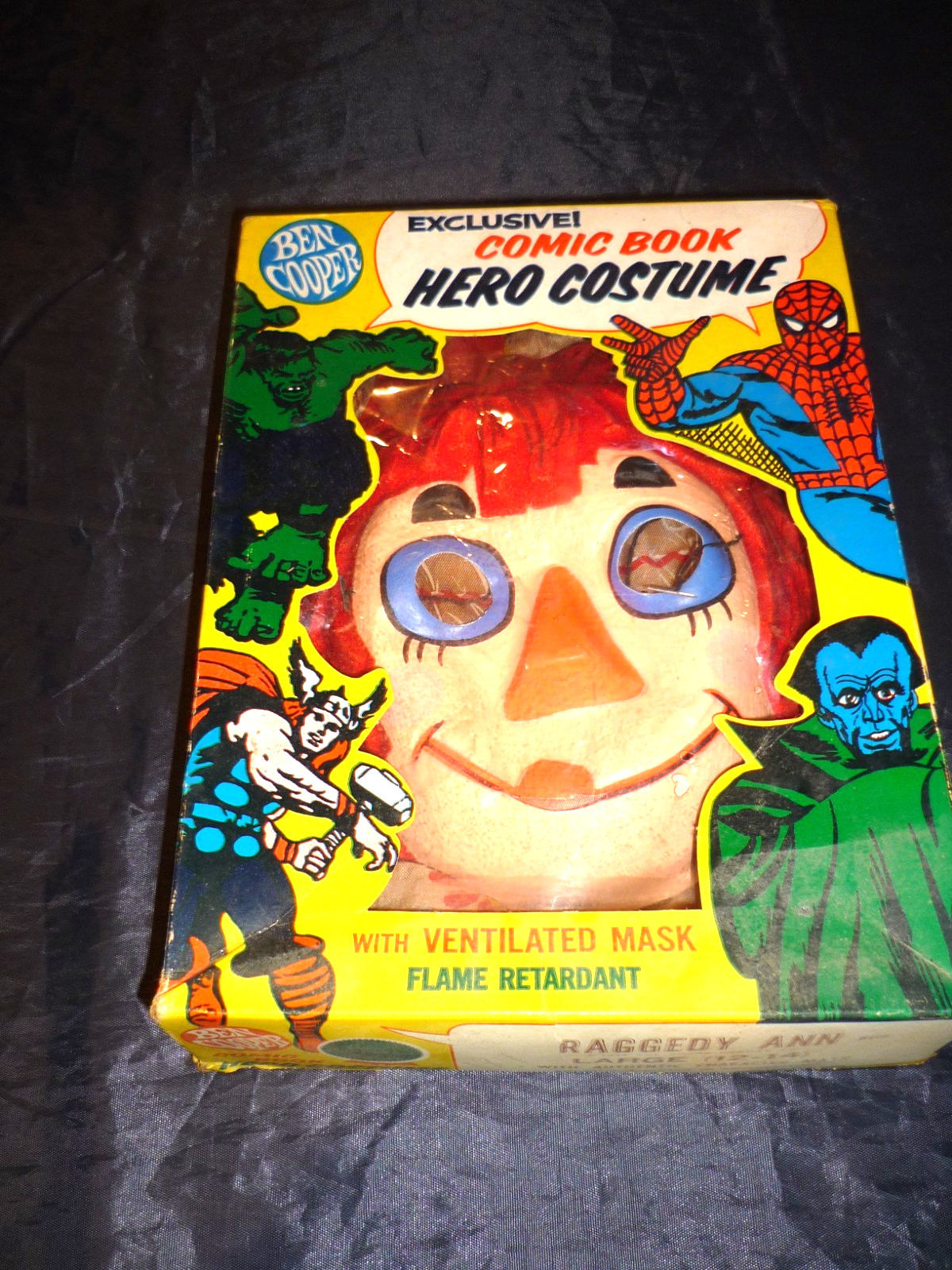 1965 Ben Cooper Raggedy Ann Halloween Costume