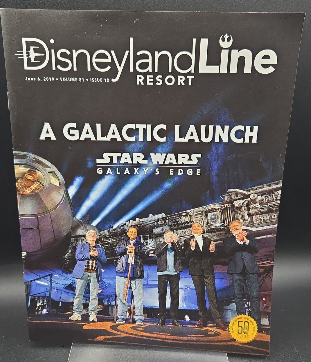 Disneyland Line Magazine Star Wars Galaxy\'s Edge Launch 