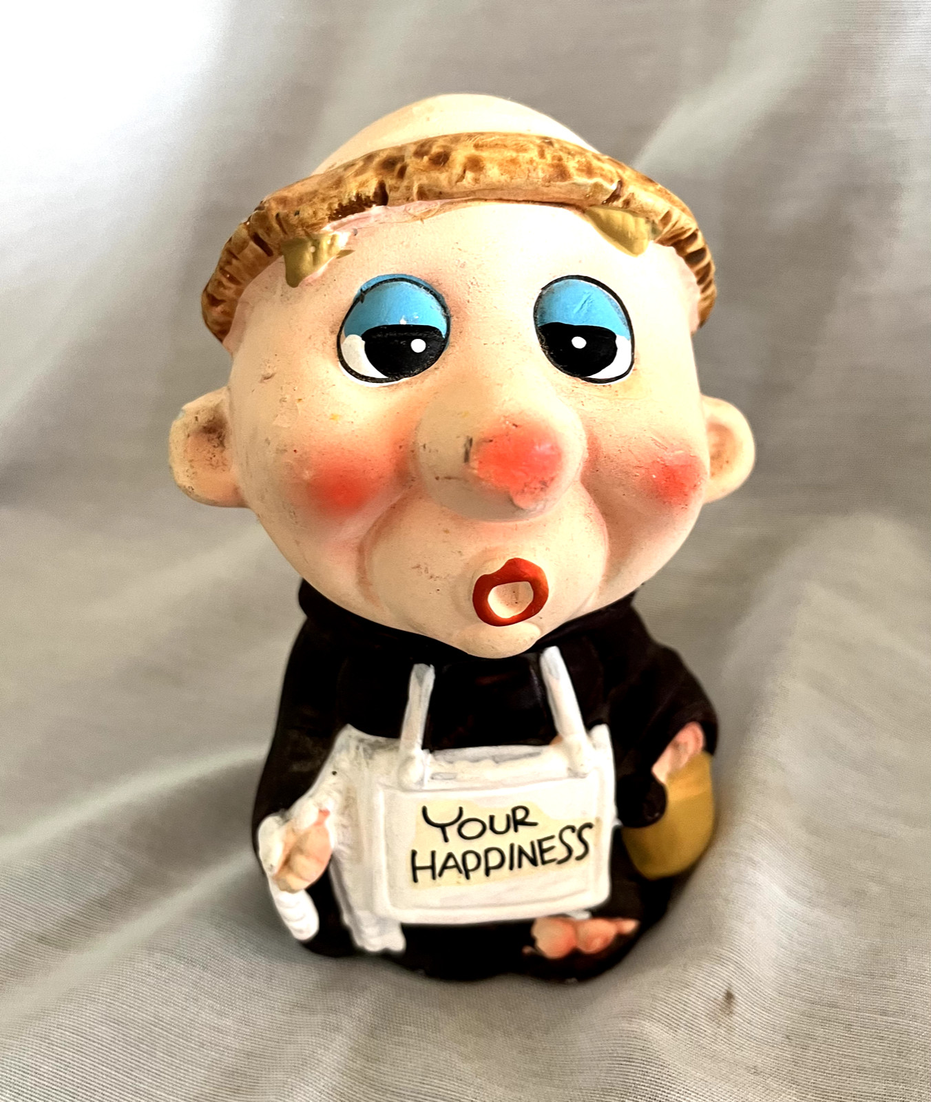 Vintage Monk Piggy Bank \