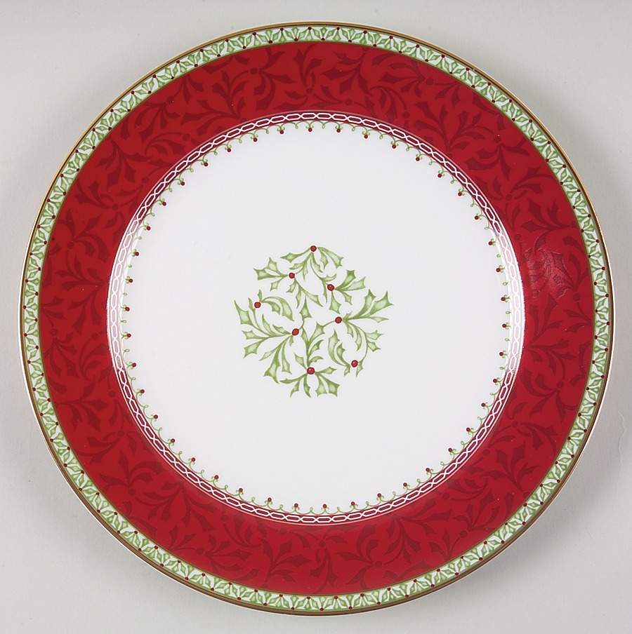 Mikasa Holiday Traditions Accent Salad Plate 7485386