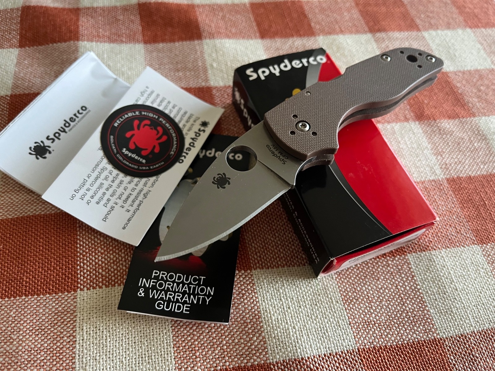 Spyderco Lil Native Backlock Sprint cpm15v