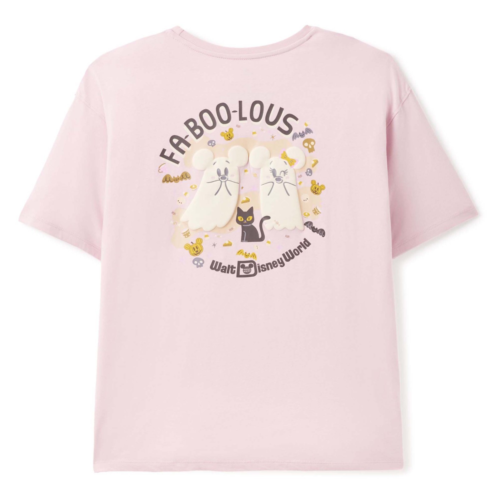 2025 DISNEY Halloween T-SHIRT Adults- WDW PINK CUTIE GHOST FABOOLOUS