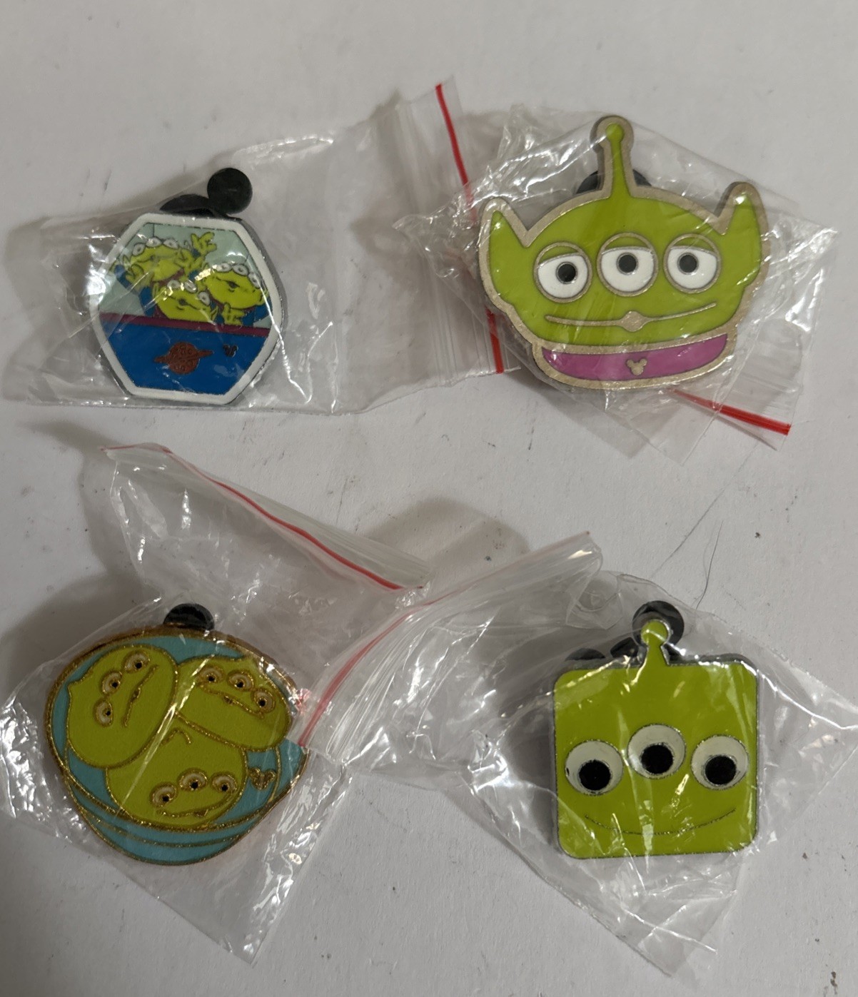 Disney TOY STORY ALIENS only Pins lot of 4