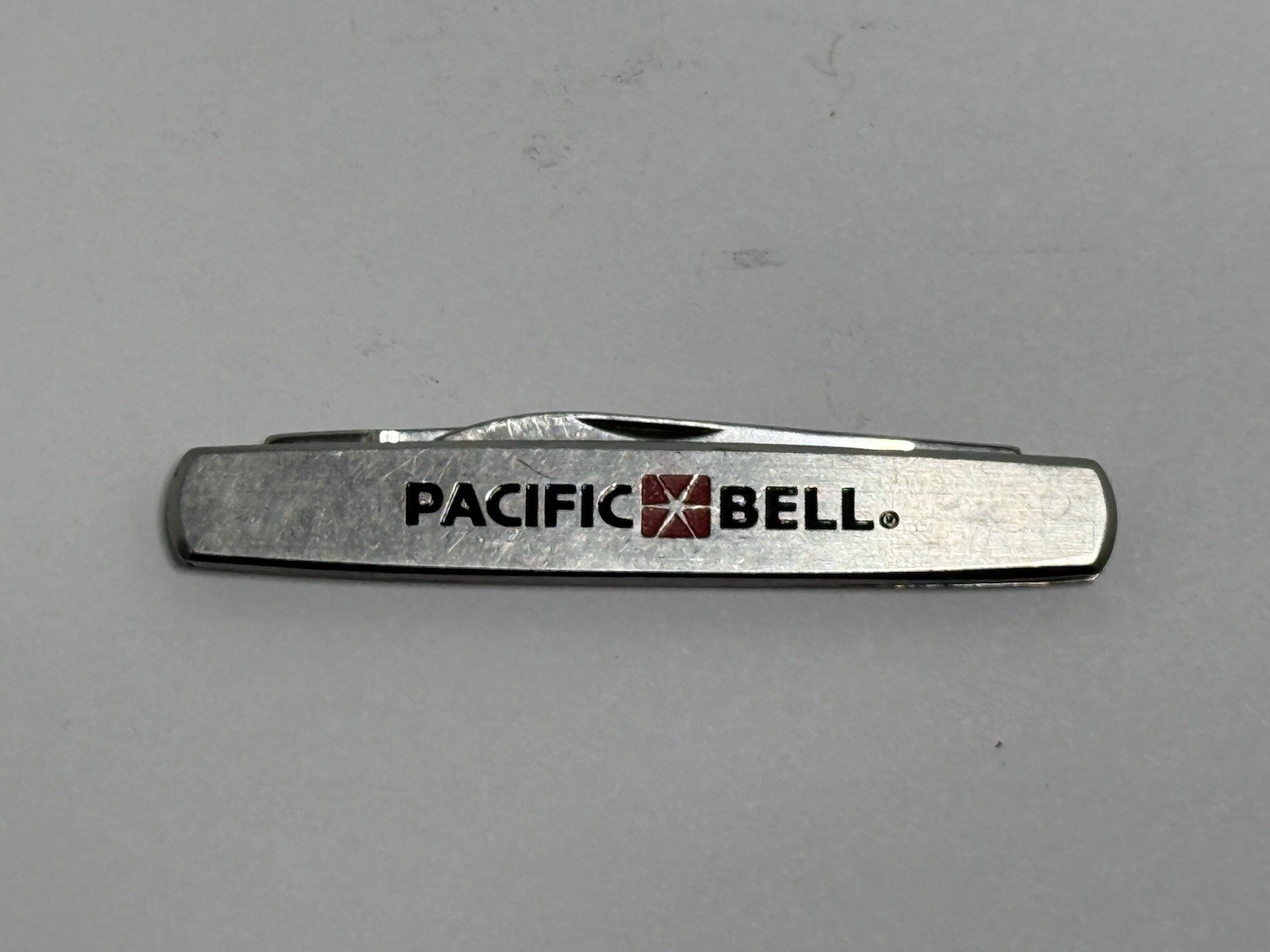 Vintage Barlow Pacific Bell 2 Blade Pocket Knife Stainless Hong 5.75\ Vintage Barlow Pacific Bell 2 Blade Pocket Knife Stainless Hong 5.75\