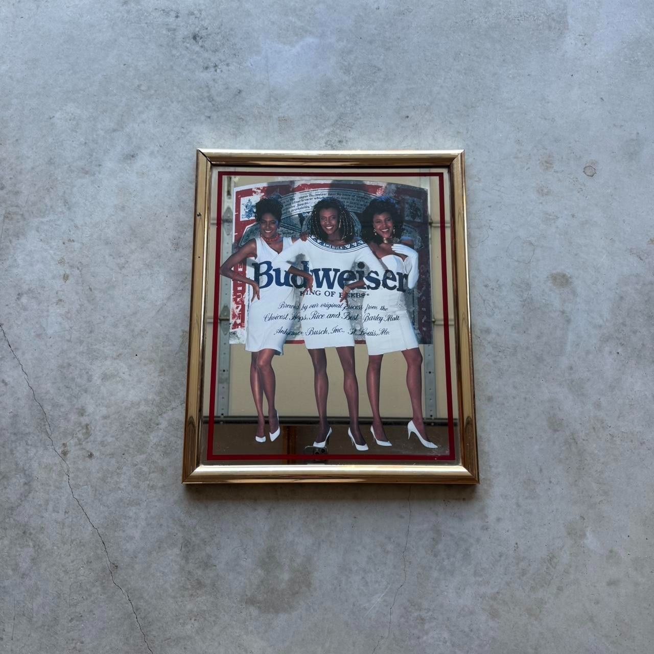 Vintage 1999 Budweiser mirror