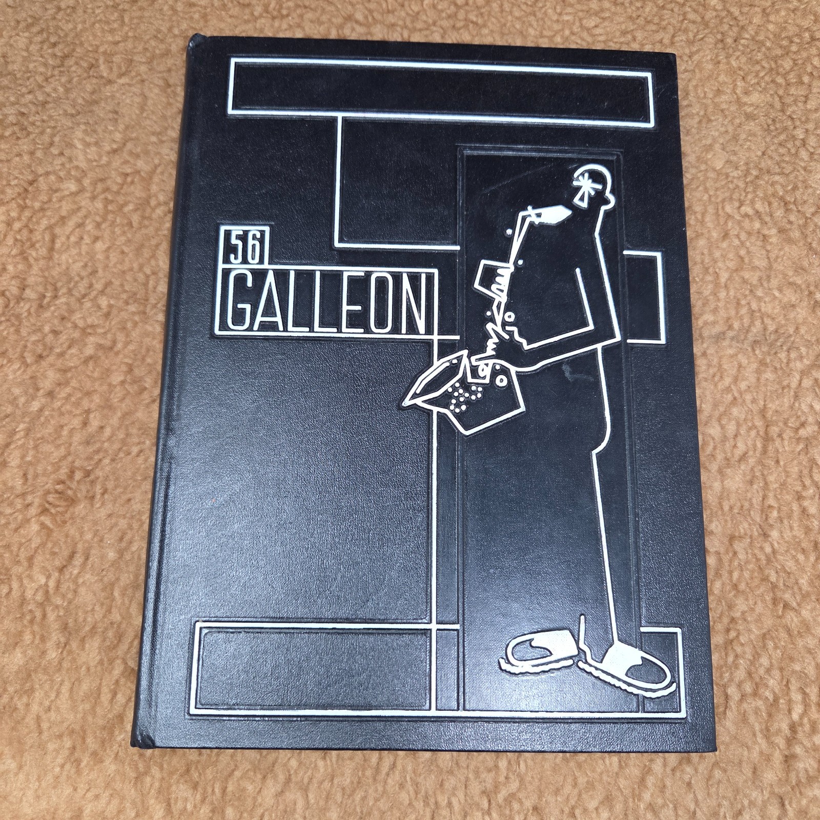 1956 Balboa High School Yearbook San Francisco The Galleon Acceptable See Pics