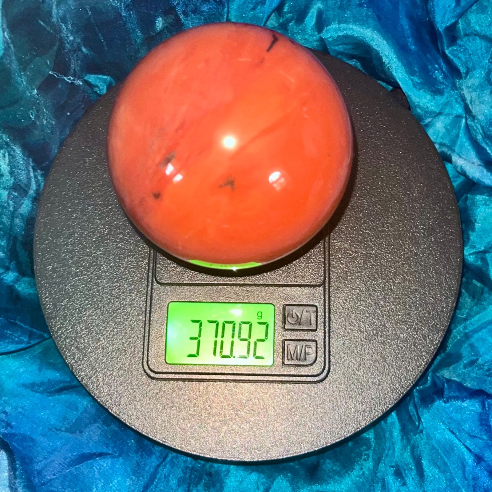 ⚡️sale⚡️🔴gorgeous RED JASPER XL crystal sphere crystals reiki 370g 63mm
