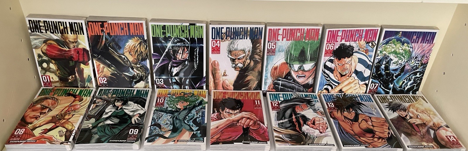 Complete One Punch Man English Language Manga Collection