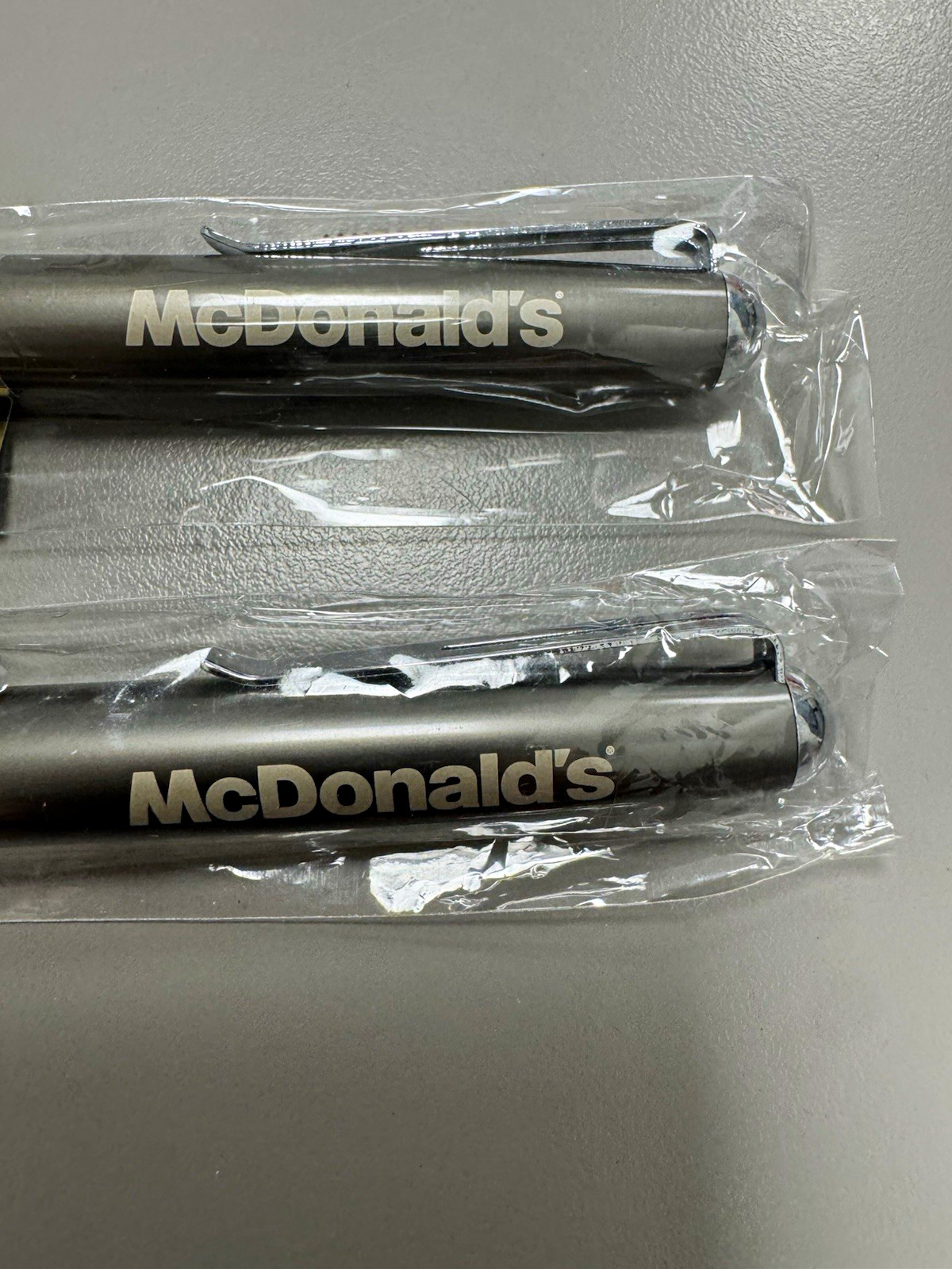 McDonald's Black Pen Lot of 2, Sealed Packaging