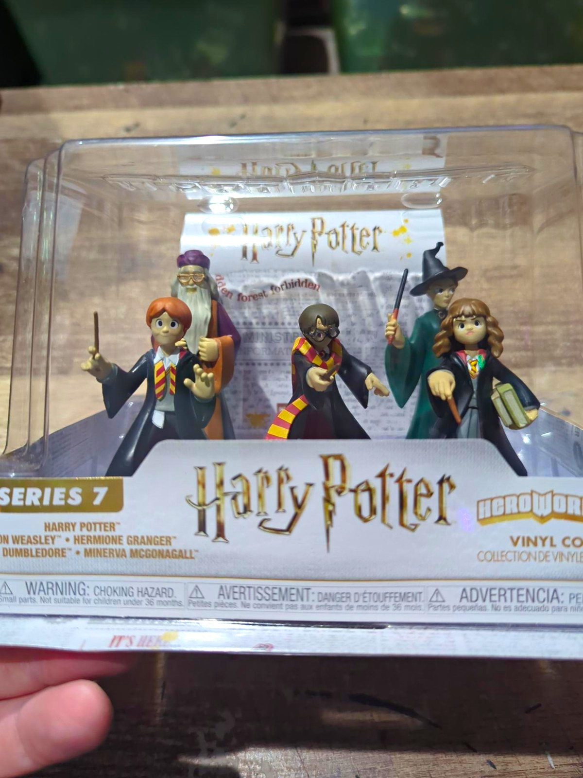Funko HeroWorld Harry Potter Series 7 5 Figure Set Target Exclusive 2018 NEW