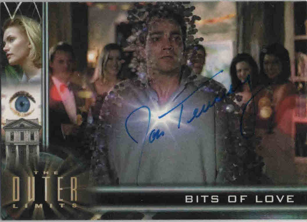 JON TENNEY - Bits of Love - Outer Limits - Autograph Trading Card JON TENNEY - Bits of Love - Outer Limits - Autograph Trading Card