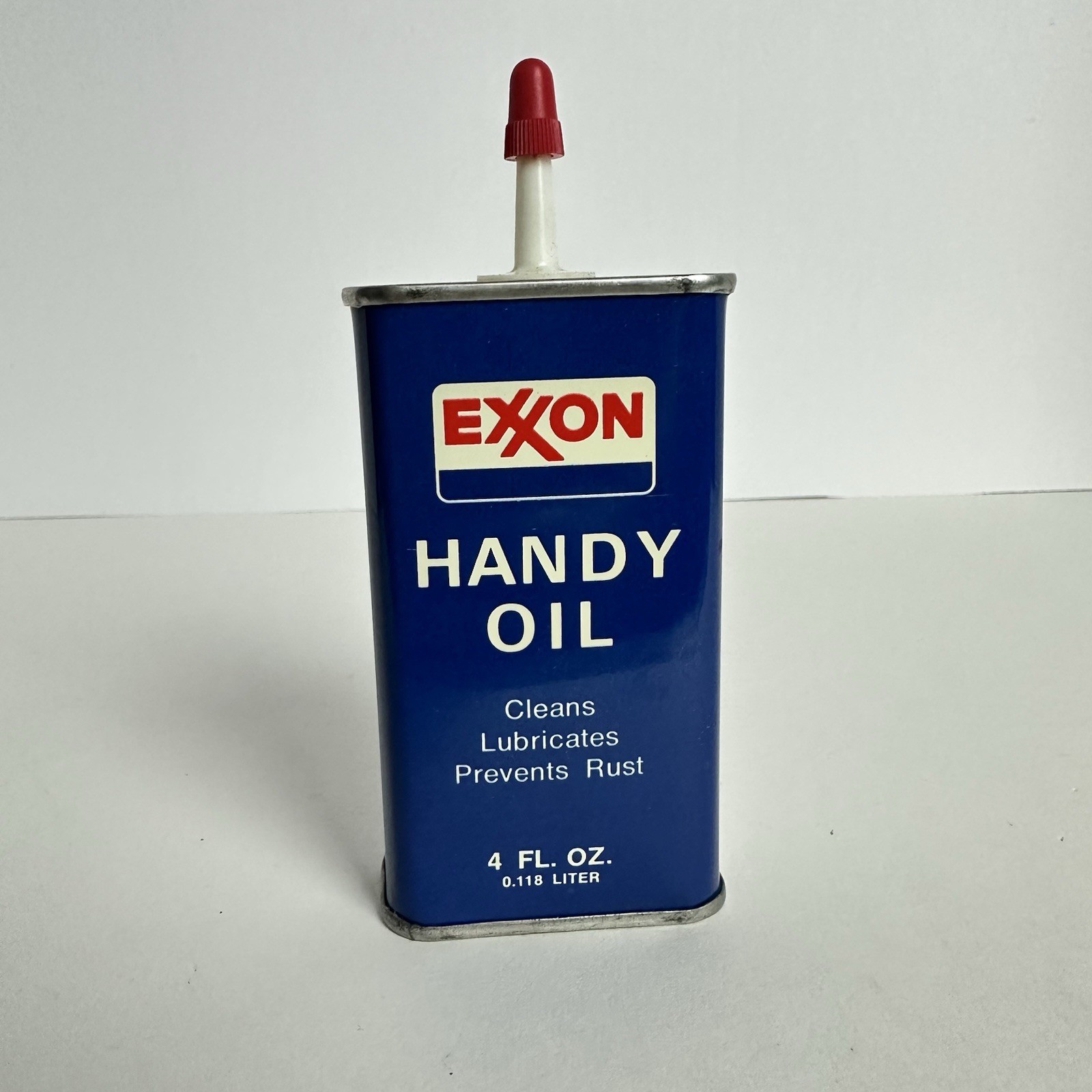 Vintage EXXON Handy Oil 4 oz Tin NEW SEALED Vintage EXXON Handy Oil 4 oz Tin NEW SEALED