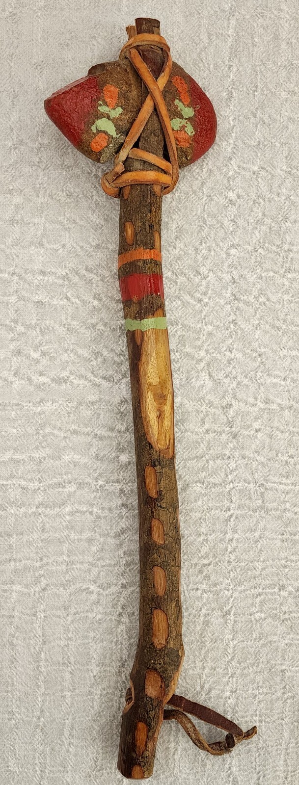 Vintage Handmade Tomahawk - 1950s Cub Scout Webelos Craft - @ 13 1/4\