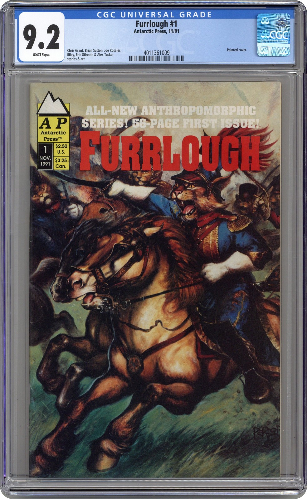 Furrlough #1 CGC 9.2 1991 4011361009