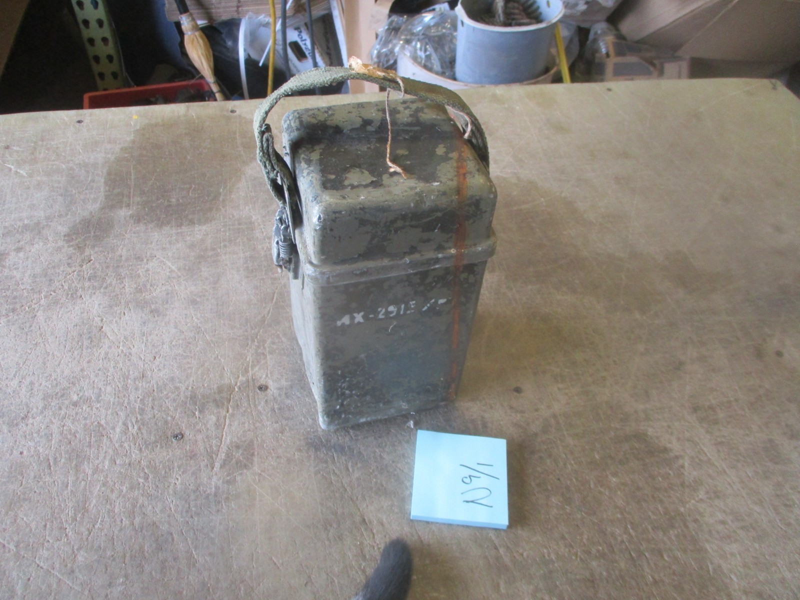 Ugly Outer Case MX-2915/PT Military Field Radio Switchboard, Inner Parts Decent